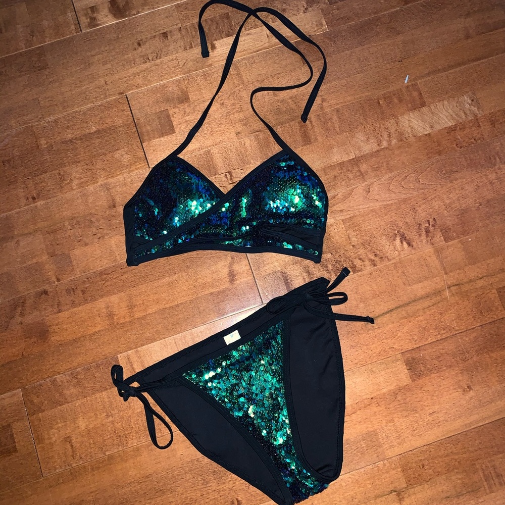 ASOS New Look Sequin Bikini